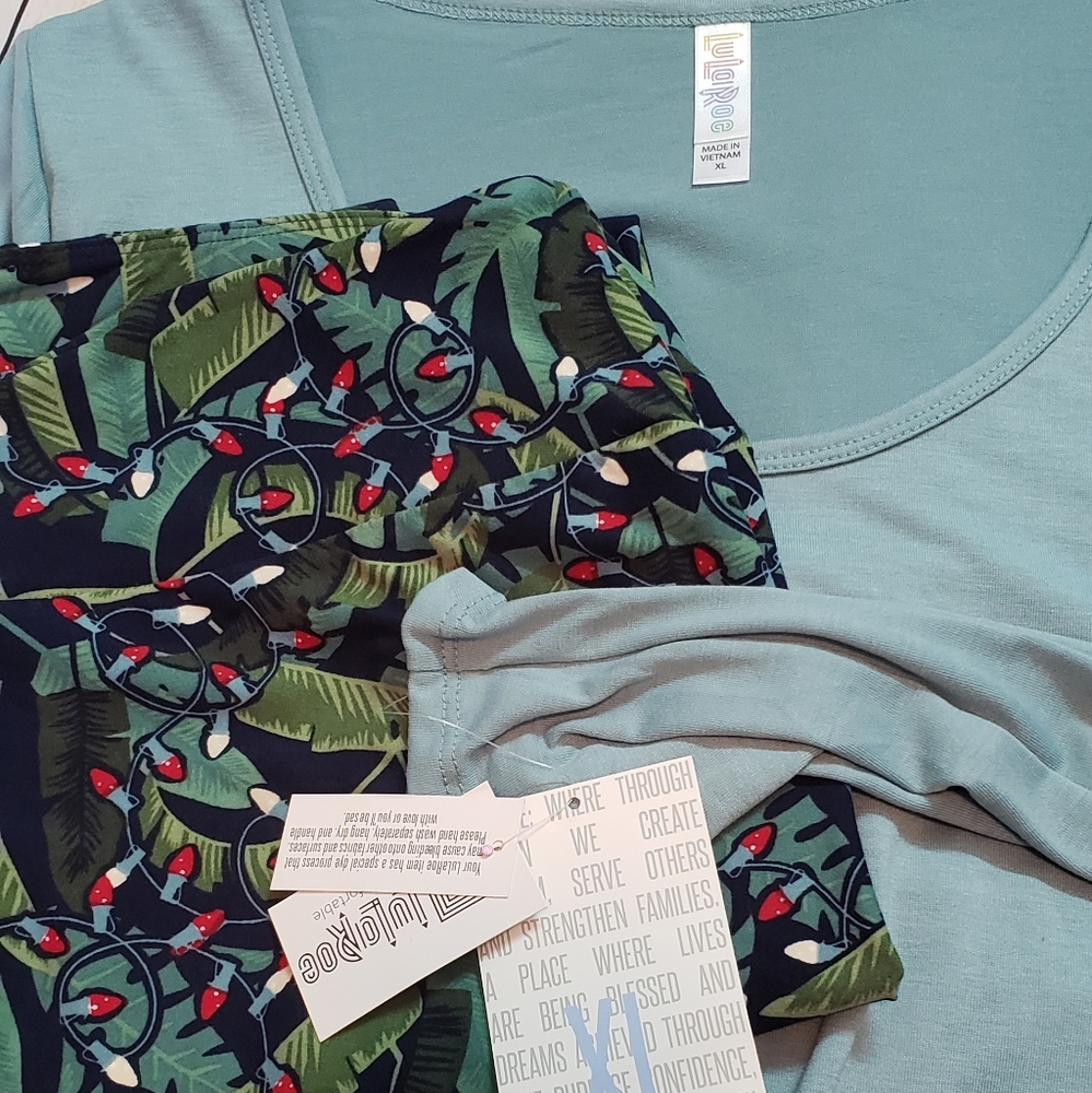 Lularoe Lynnae & leggings